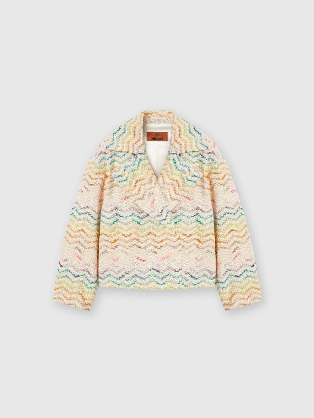 Missoni Giacca in maglia chevron Fino al 65% di sconto