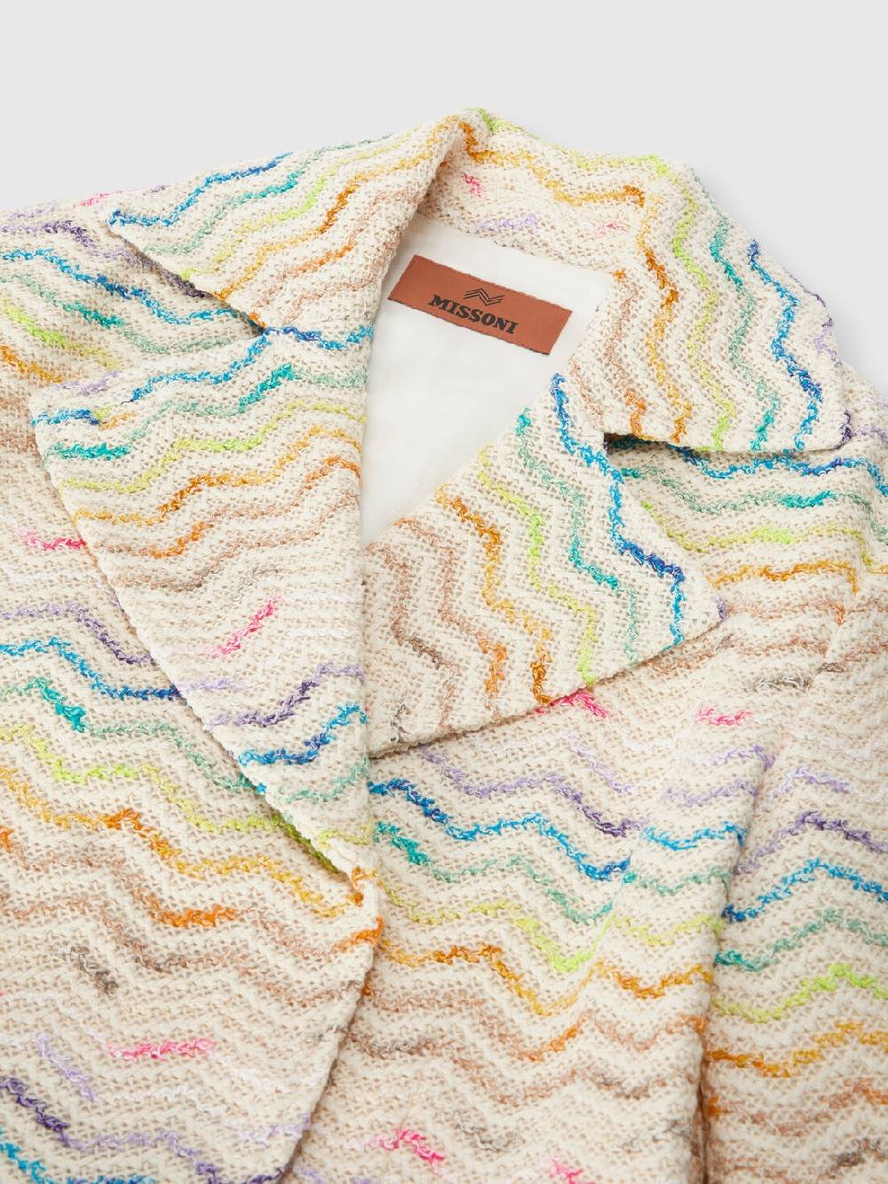 Missoni Giacca in maglia chevron Fino al 65% di sconto