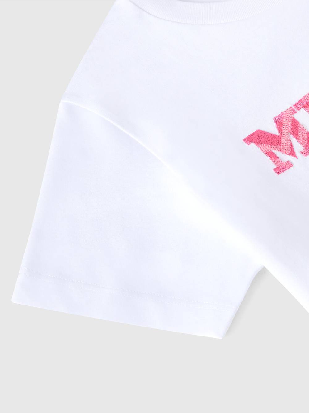 Missoni T-shirt a maniche corte in cotone con scritta logo Super sconto
