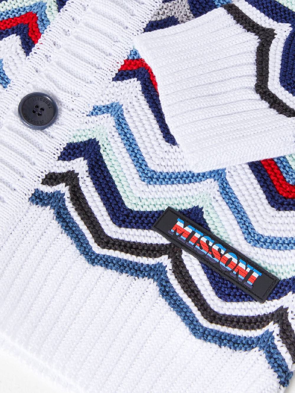 Missoni Cardigan in maglia di cotone chevron Enormi sconti