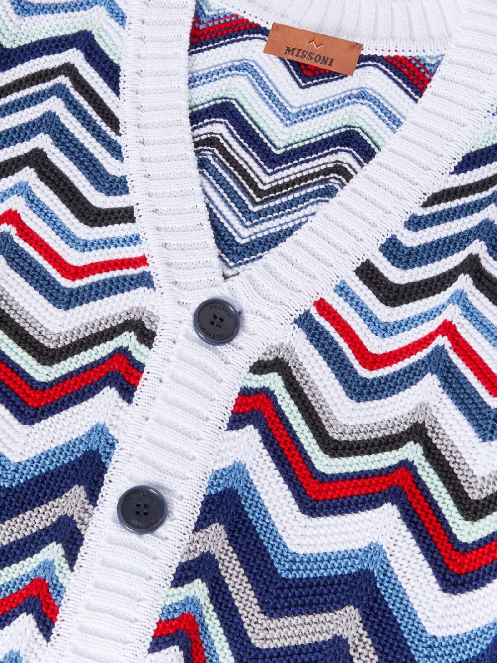 Missoni Cardigan in maglia di cotone chevron Enormi sconti