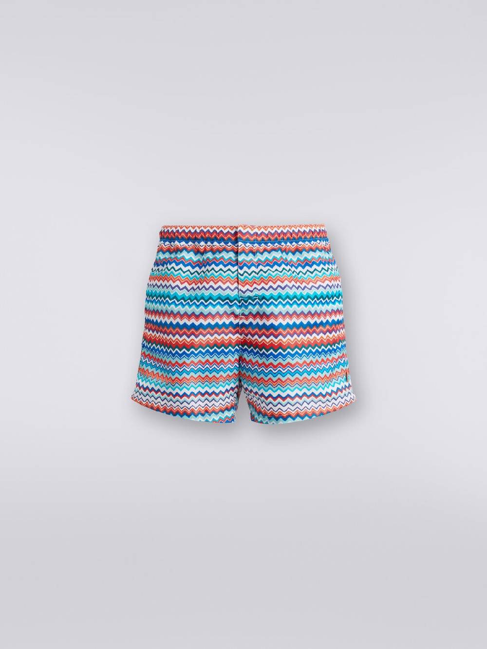 Missoni Boxer mare in nylon stampa zig zag Black Friday Prezzi