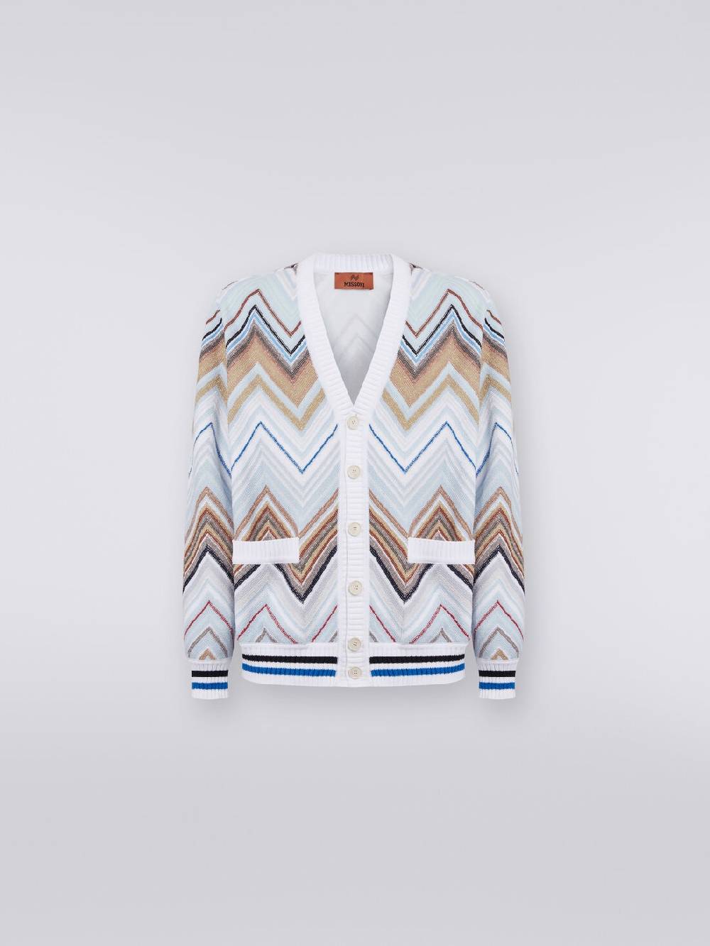 Missoni Cardigan in misto cotone chevron 50% di sconto per tempo limitato