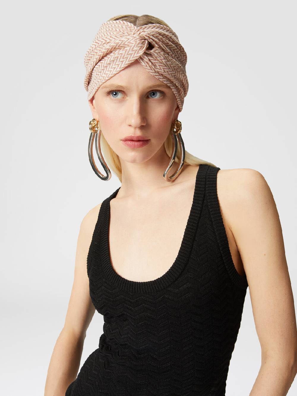 Missoni Fascia in viscosa chevron con lamé Soddisfazione Garantita