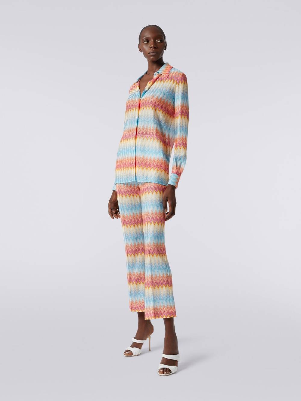 Missoni Camicia in maglia di viscosa chevron Affare Del Giorno