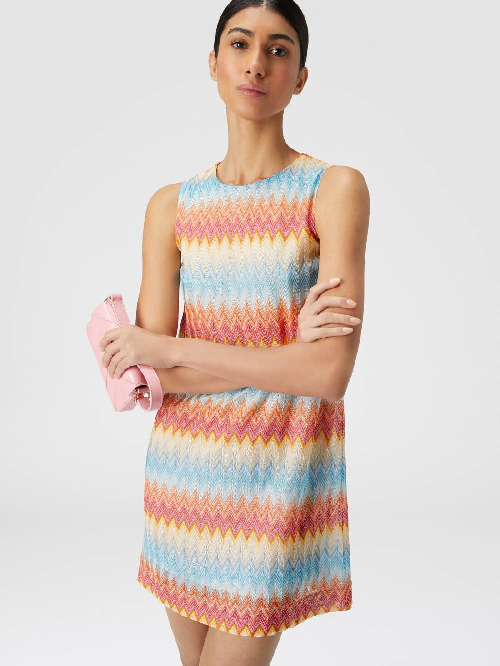 Missoni Abito in viscosa zig zag Novità