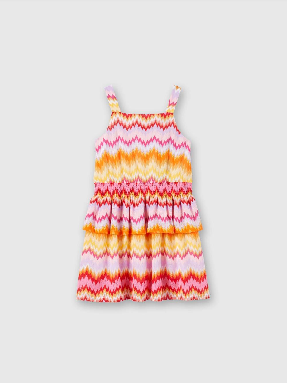 Missoni Abito in misto cotone zig zag Online