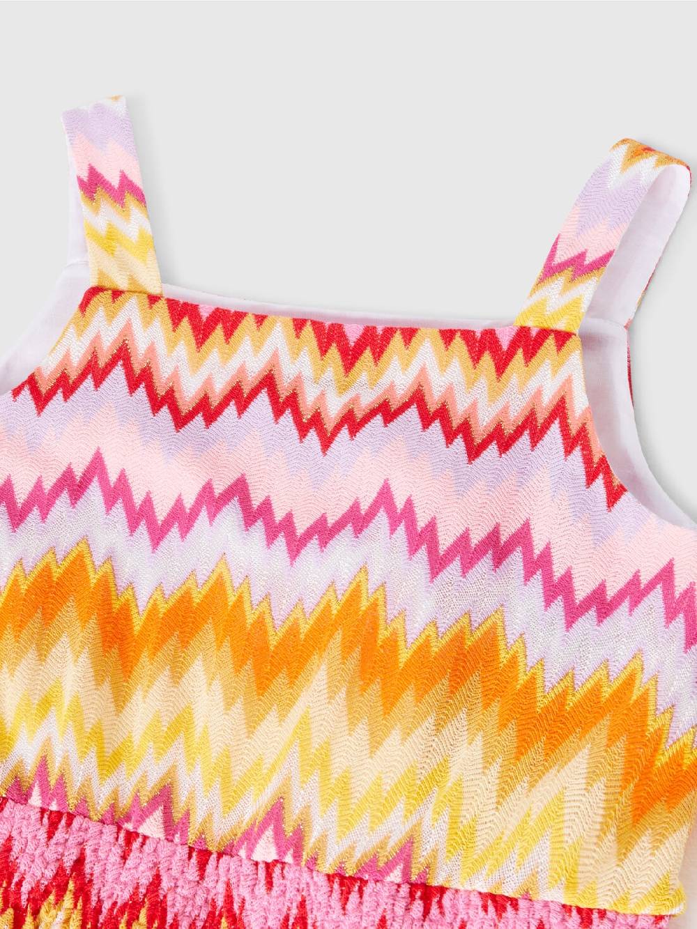 Missoni Abito in misto cotone zig zag Online