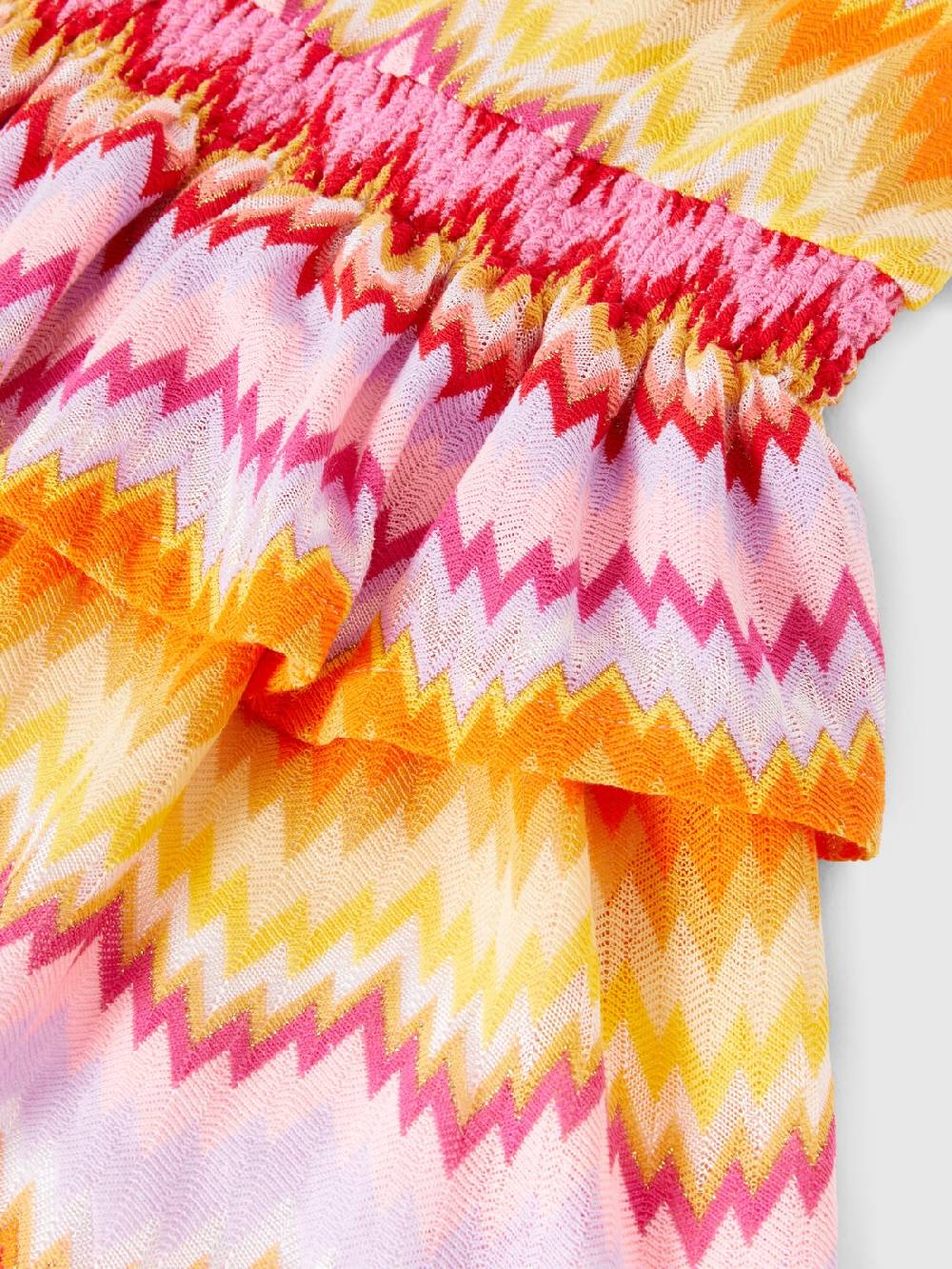 Missoni Abito in misto cotone zig zag Online