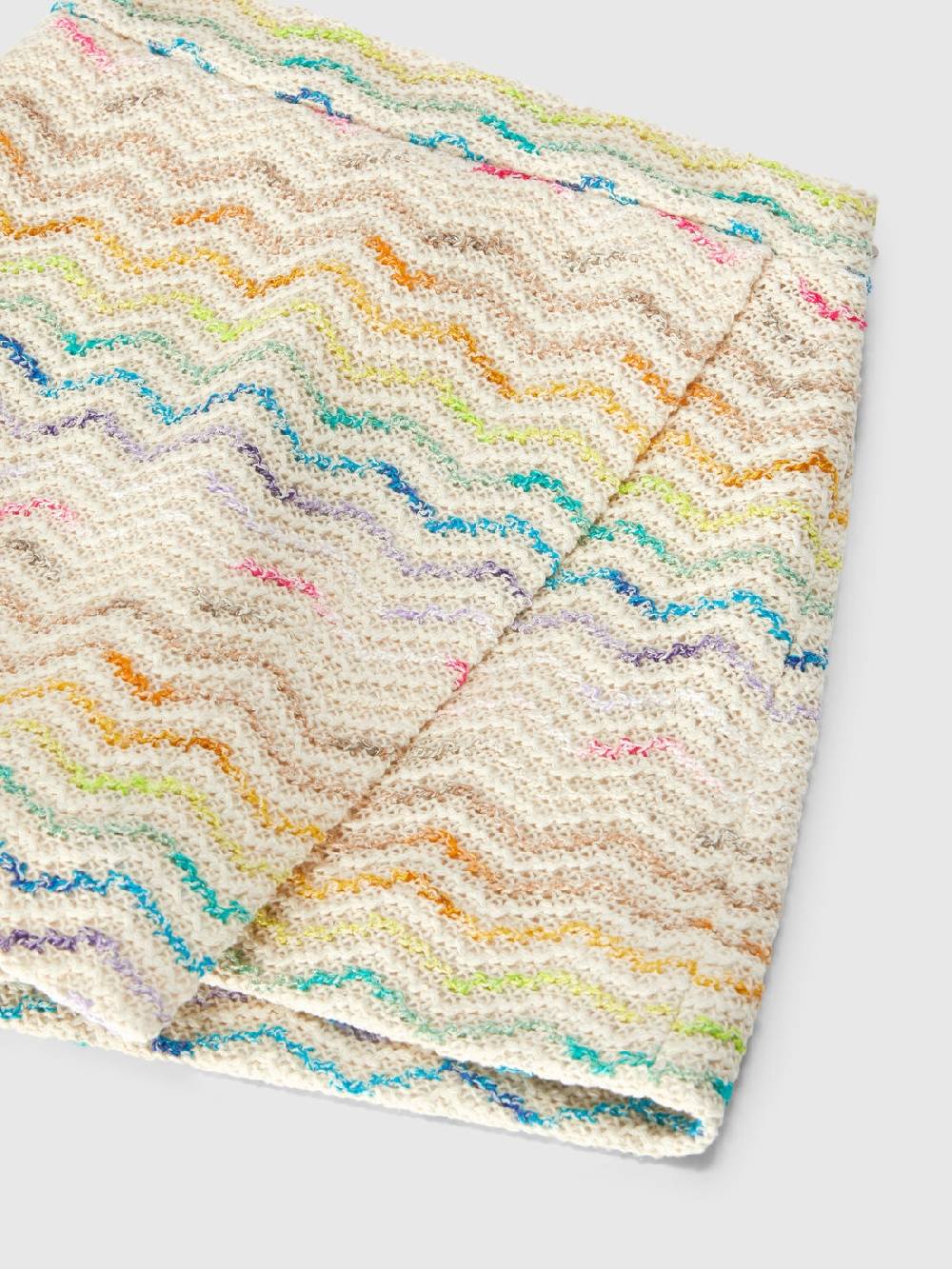 Missoni Gonna a portafoglio in misto cotone zig zag Outlet