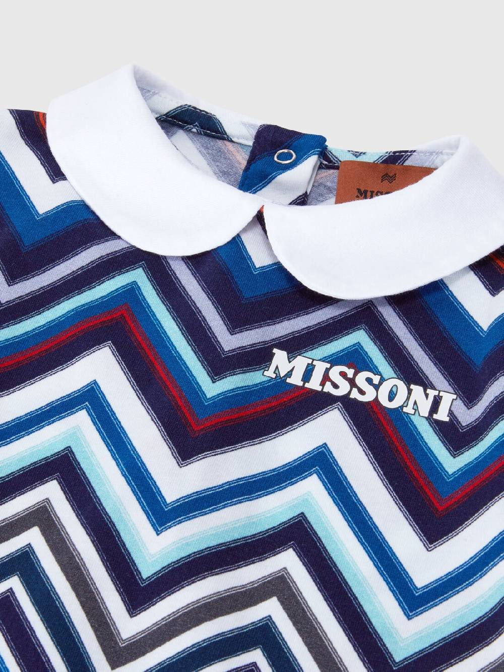 Missoni Set due pezzi con tutina e zuccotto in cotone chevron Saldi