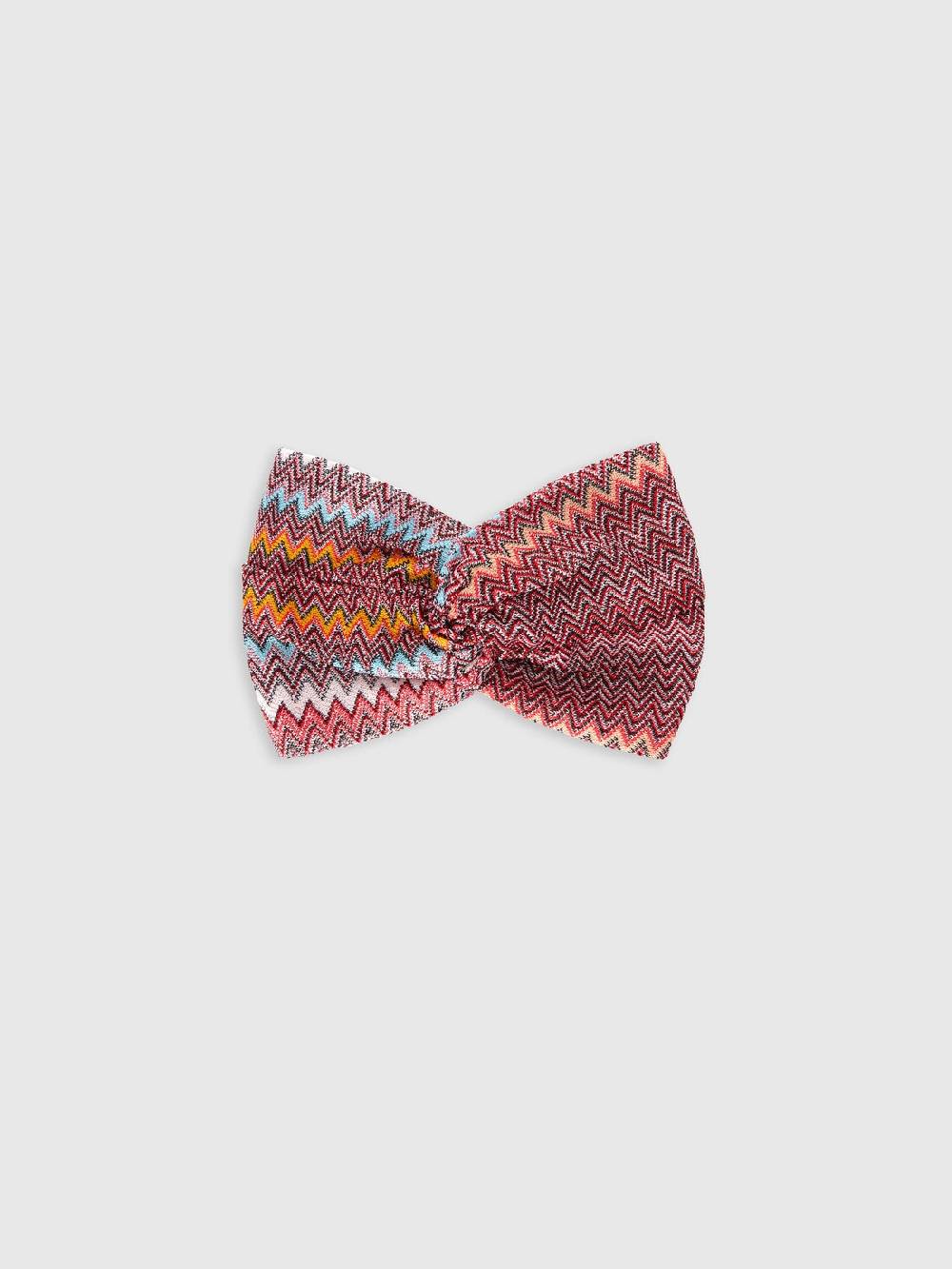 Missoni Fascia in viscosa con motivo chevron Nuova