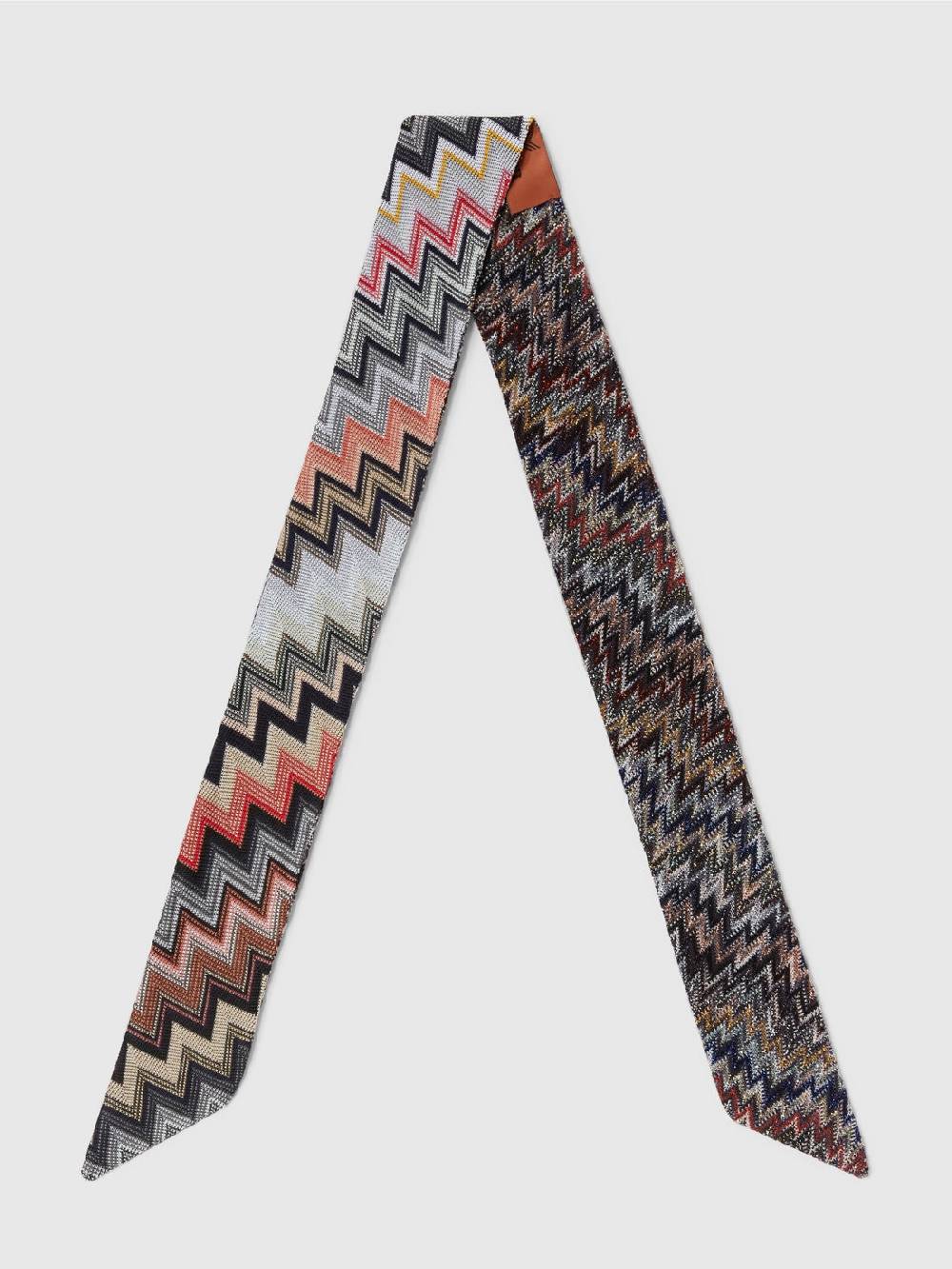 Missoni Foulard in cotone e viscosa zig zag Sconto di tempo limitato