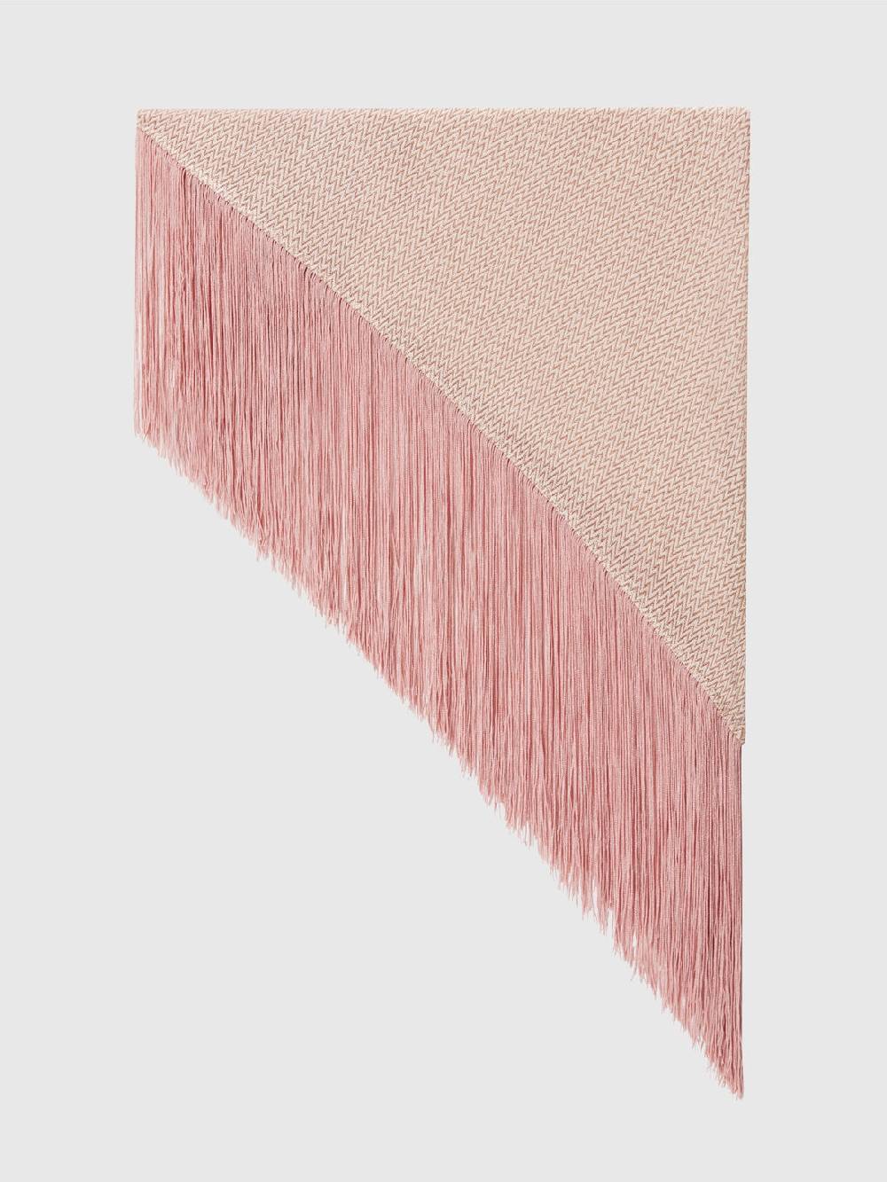 Missoni Scialle in viscosa lamé chevron con frange Negozio online di fabbrica