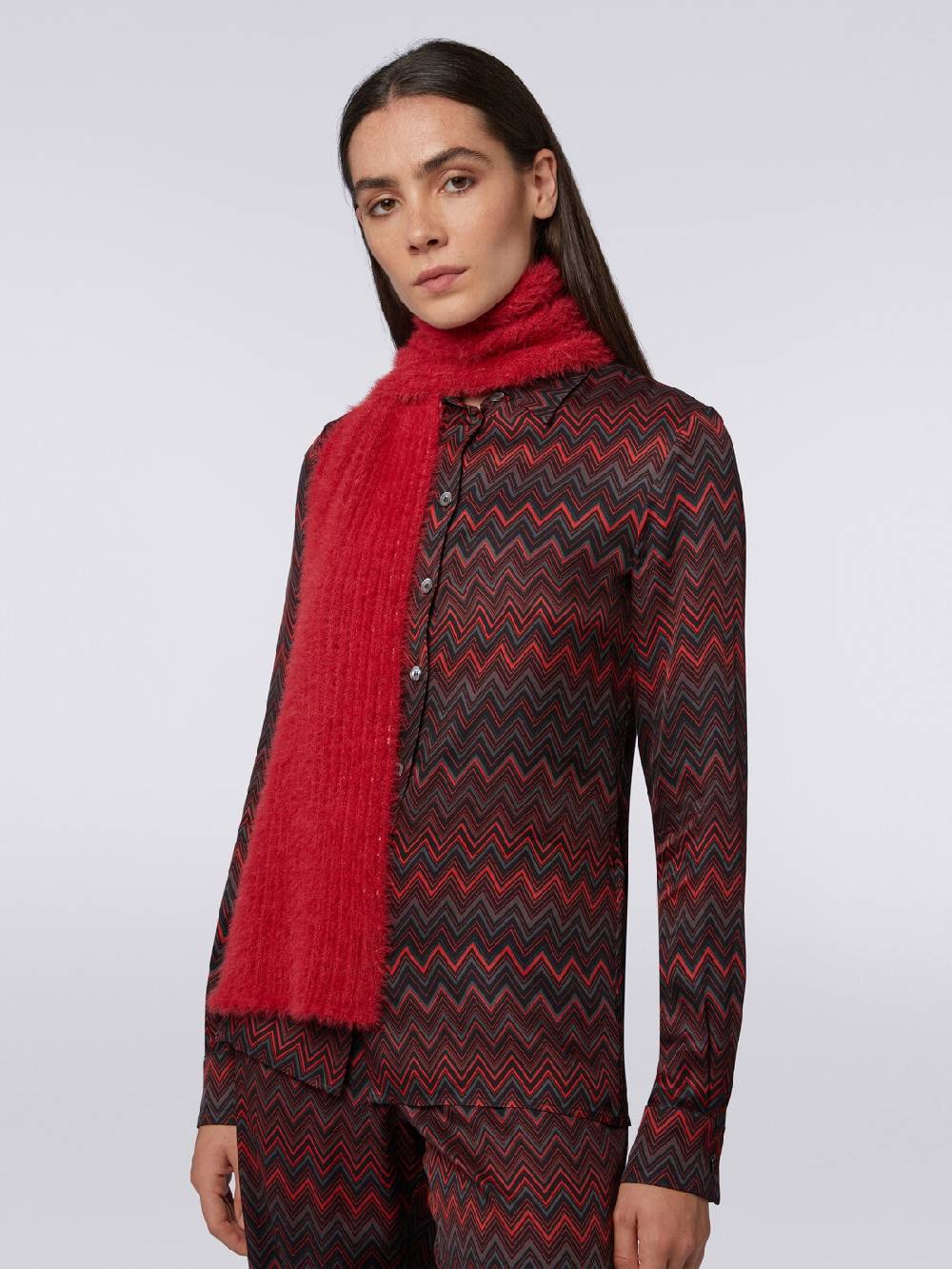 Missoni Sciarpa in misto lana a due facce Grande vendita