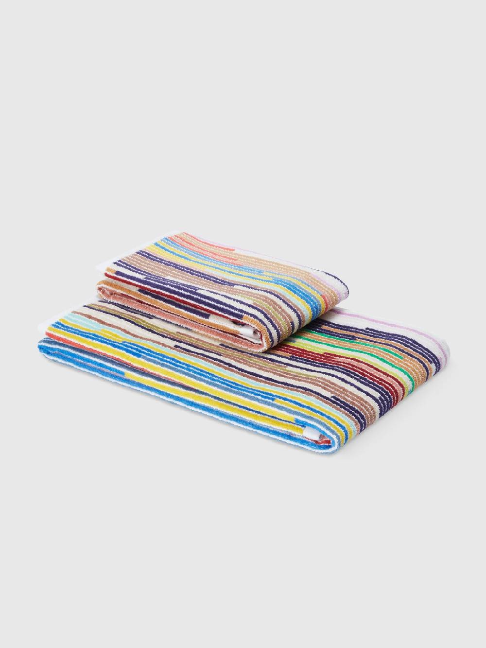 Missoni Set 2 pezzi di asciugamani da bagno Melody in spugna di cotone fiammata Vendite stagionali