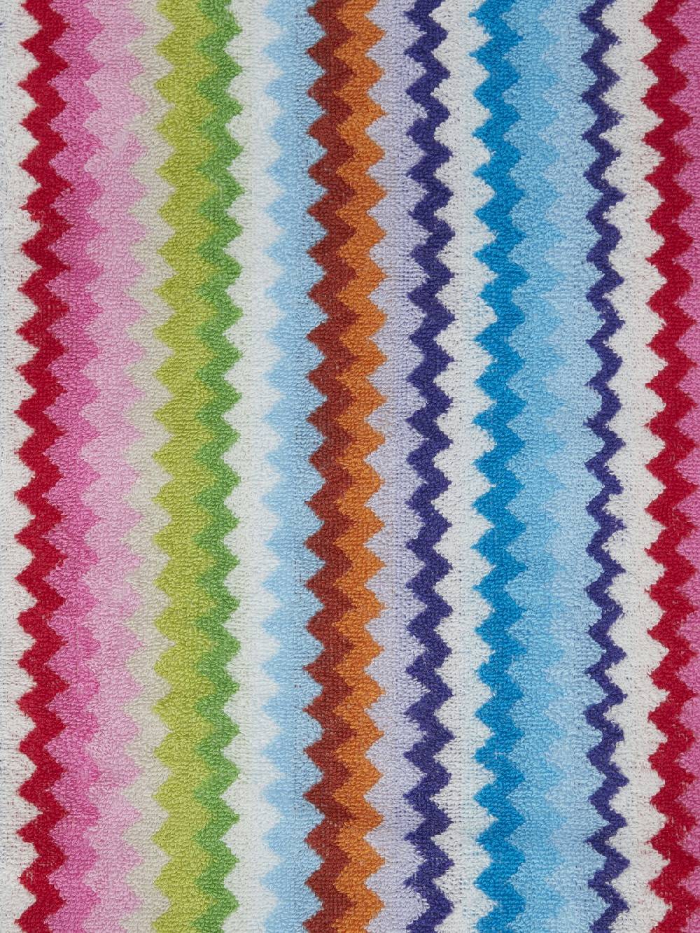 Missoni Set 2 pezzi di asciugamani da bagno Riverbero in spugna di cotone zig zag Offerta Pasqua
