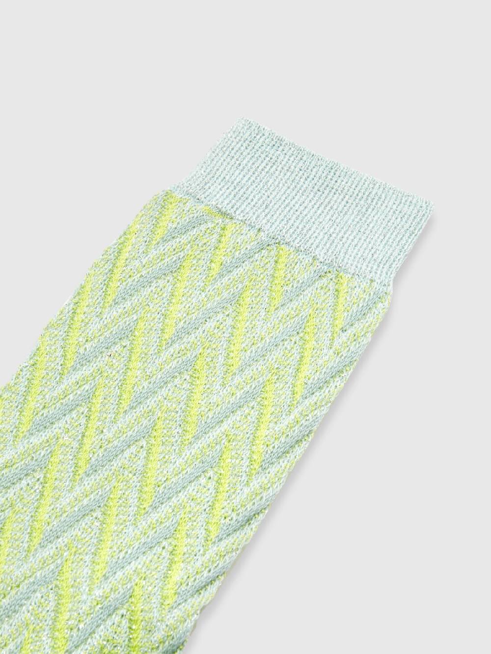 Missoni Calze in cotone e nylon chevron Smaltimento dello stoccaggio