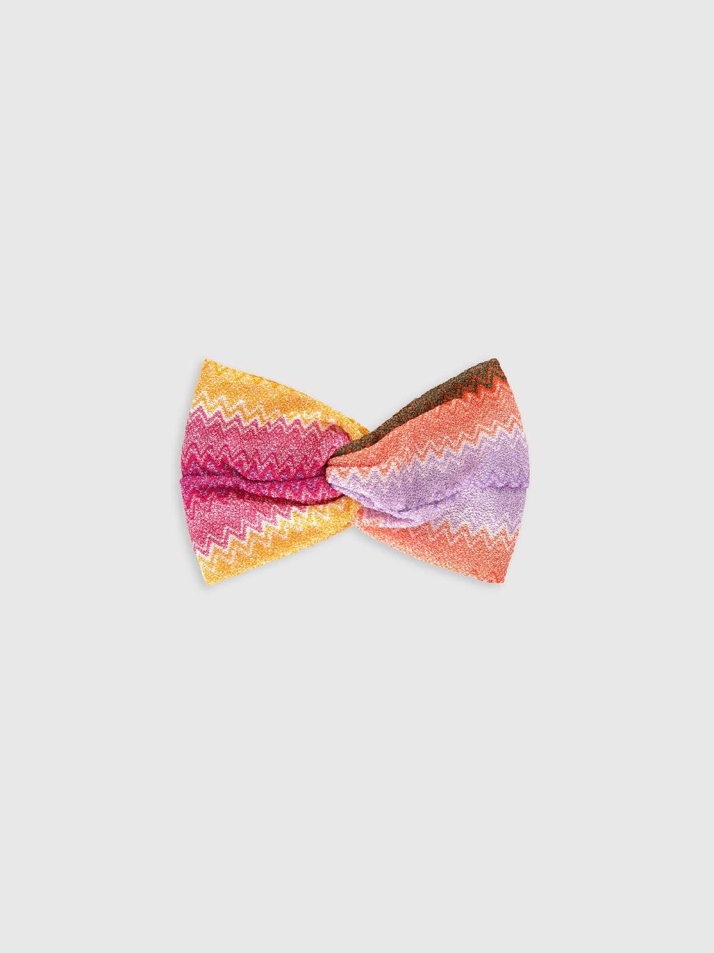 Missoni Fascia in viscosa con motivo zig zag Offerta migliore