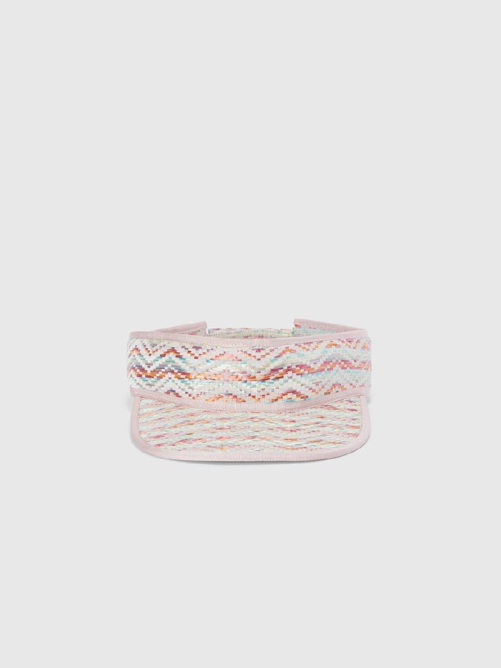 Missoni Cappello con visiera in viscosa e cotone chevron Latest fashion