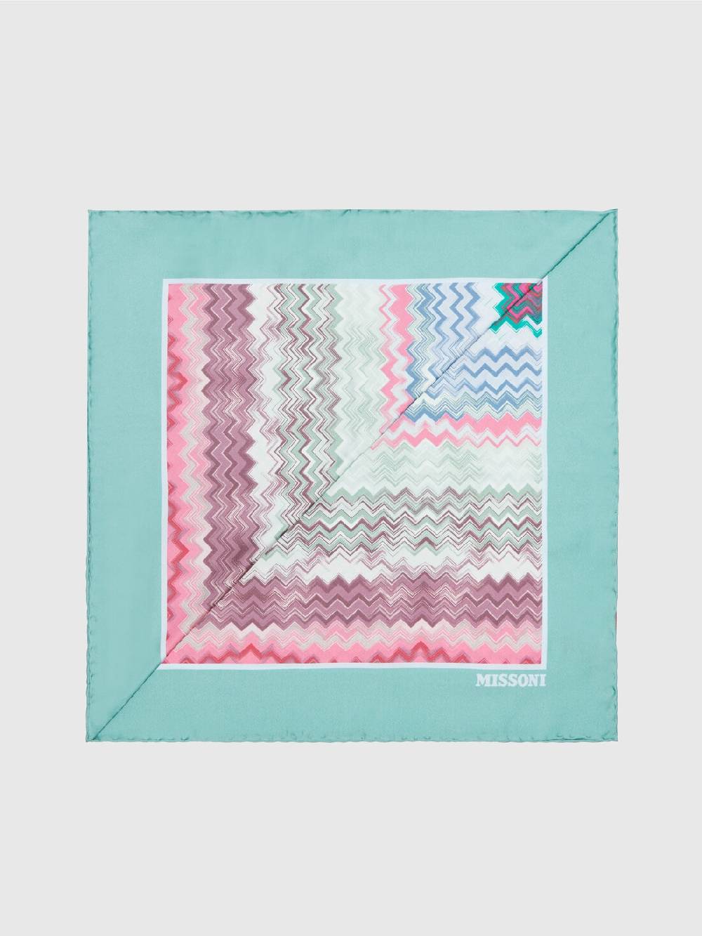Missoni Foulard in seta con motivo zig zag Lightning offer