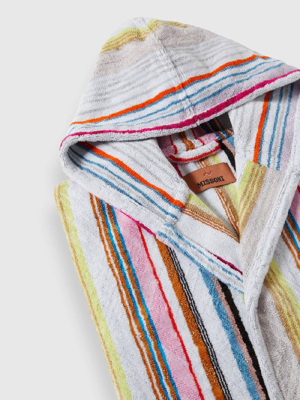 Missoni Accappatoio Moonshadow in spugna di cotone con lurex Offerte stagionali