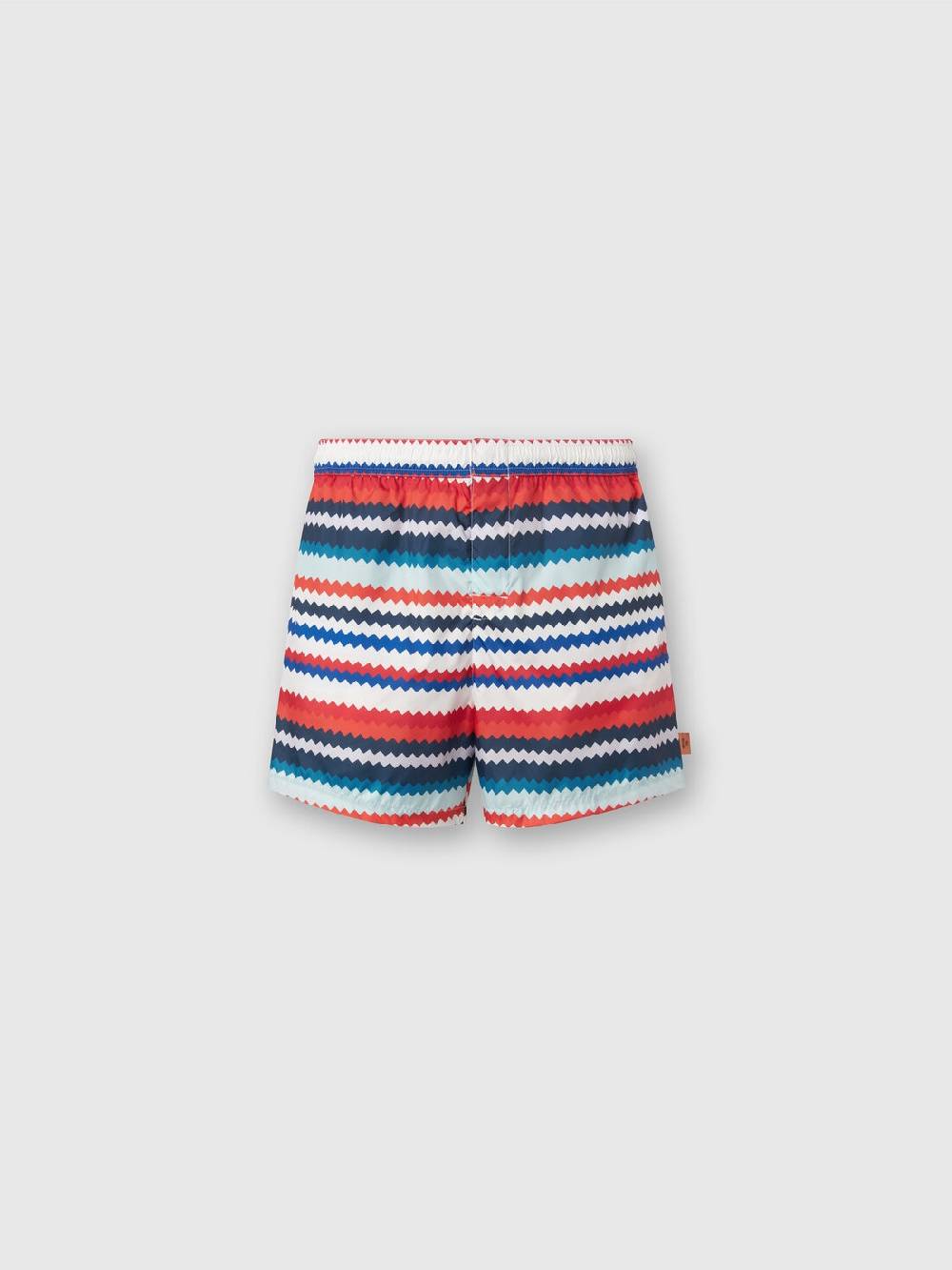 Missoni Boxer mare in nylon stampa micro zig zag Sconti VIP