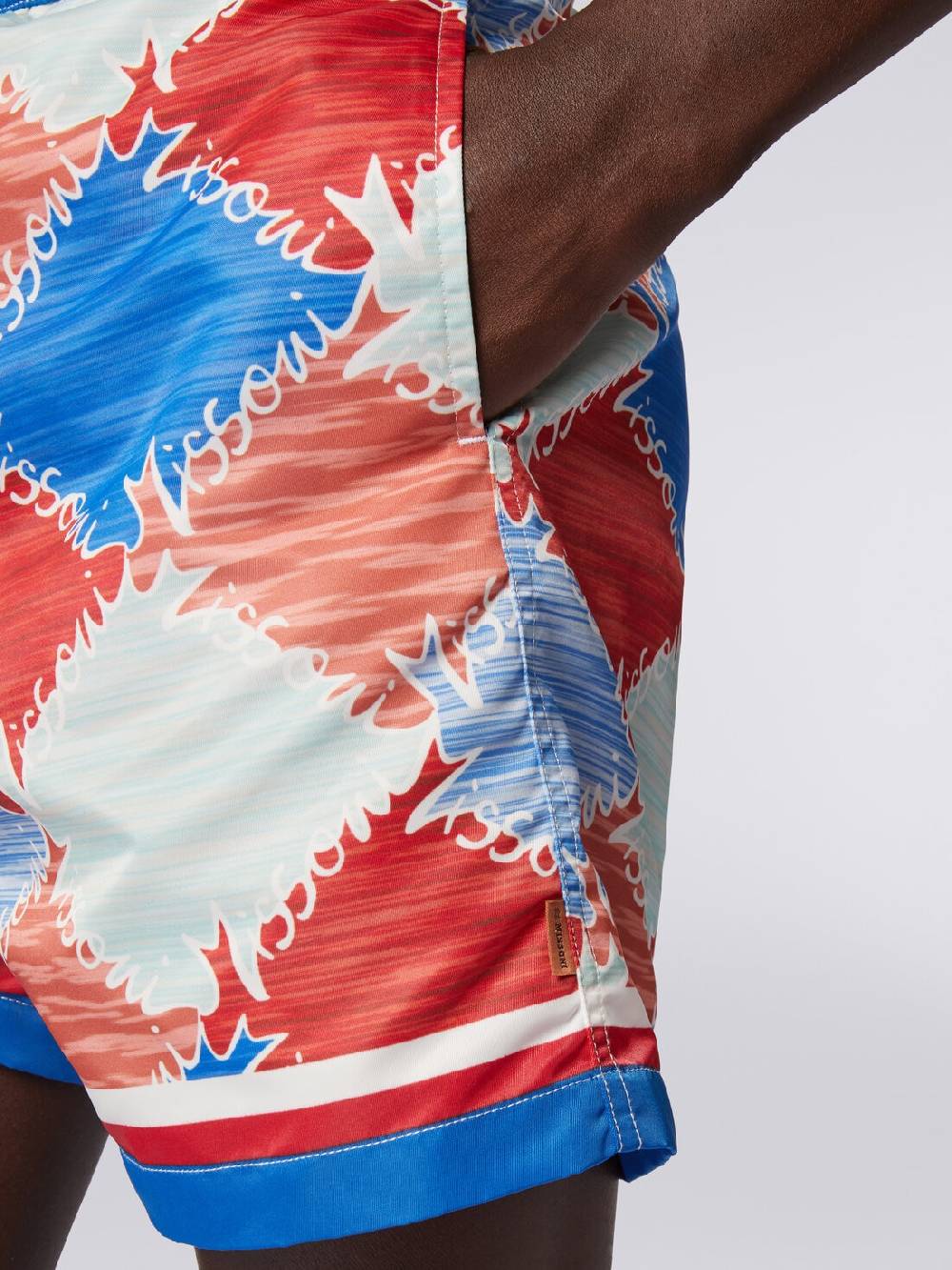Missoni Boxer mare in nylon fiammato con logo Super Saving Price