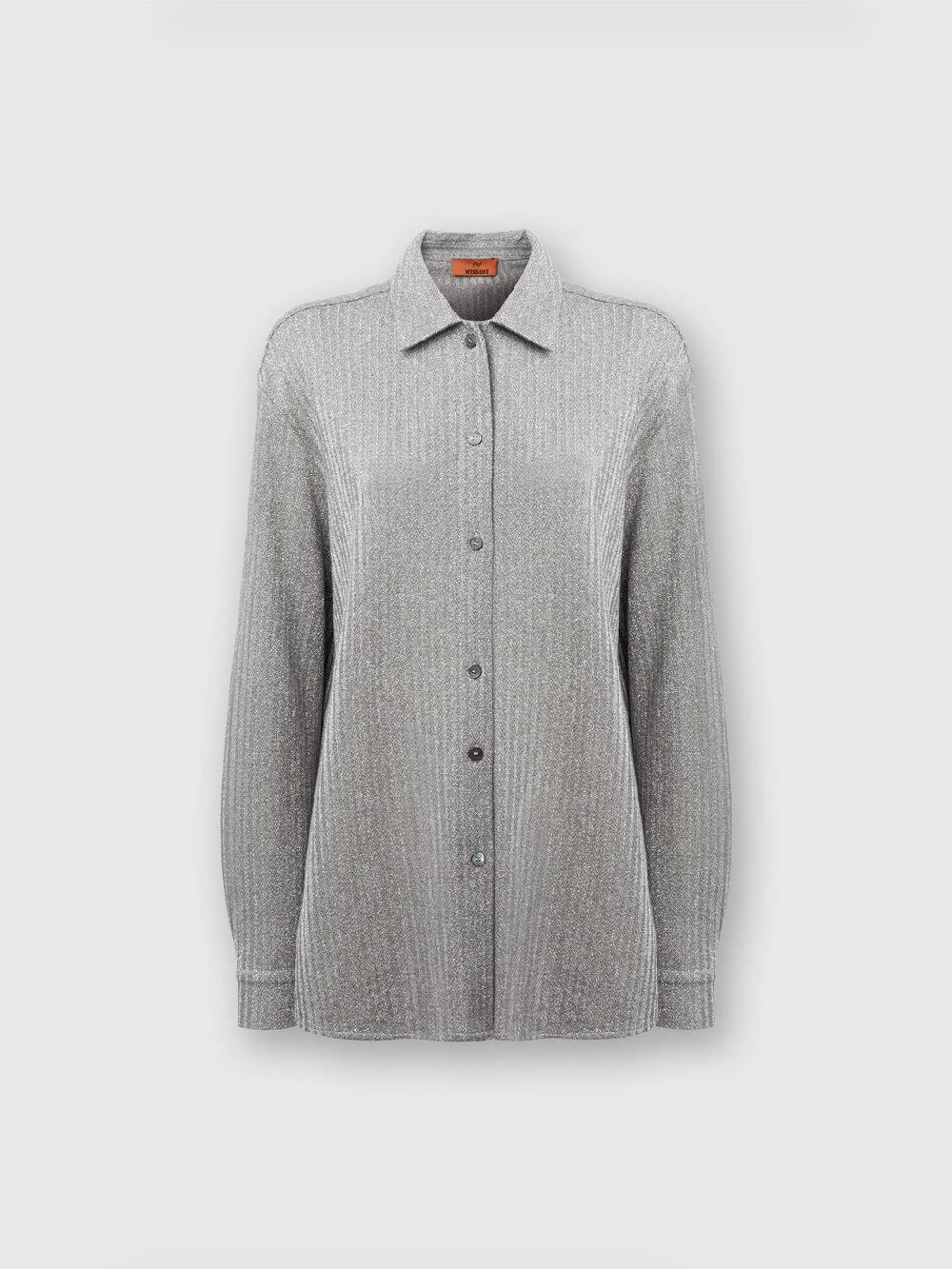 Missoni Camicia oversize in cotone e viscosa lamé Ritorno libero