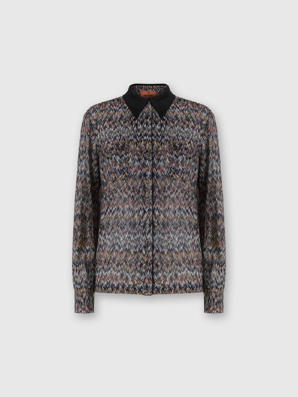 Missoni Camicia in misto viscosa lamé Rilascio limitato