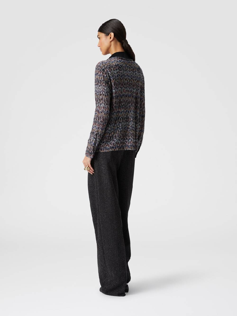 Missoni Camicia in misto viscosa lamé Rilascio limitato