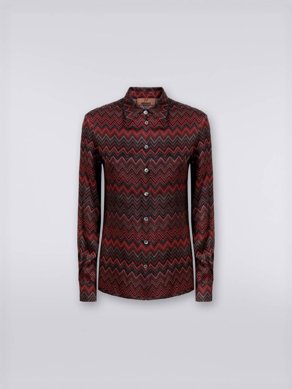 Missoni Camicia in viscosa jacquard a zig zag Ultimi due giorni