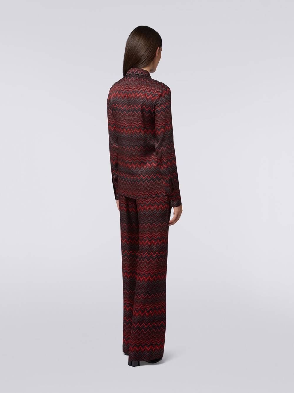 Missoni Camicia in viscosa jacquard a zig zag Ultimi due giorni