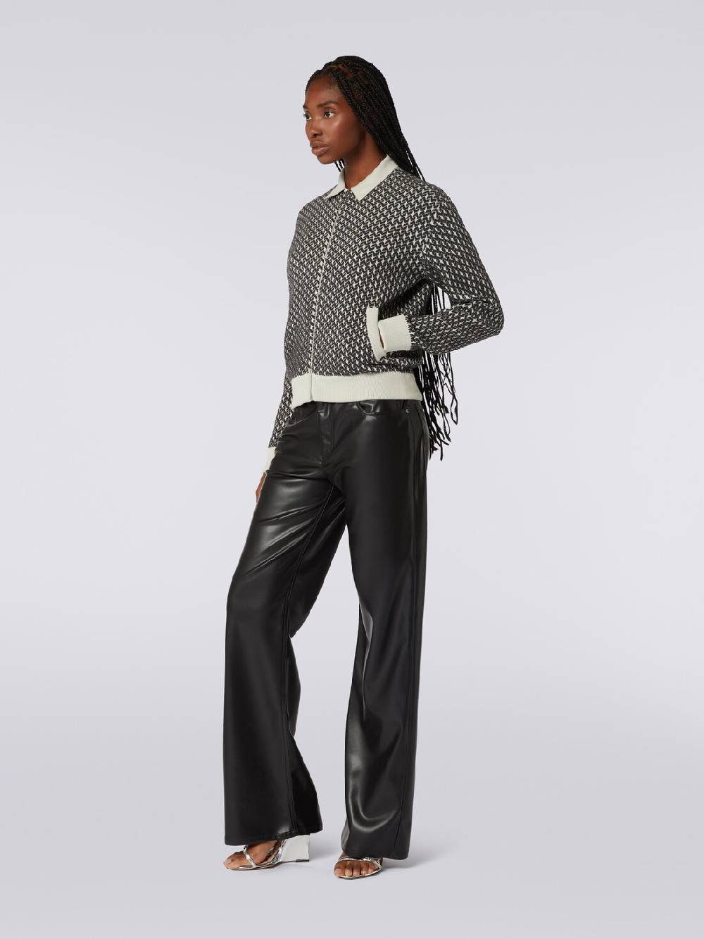 Missoni Bomber in cotone e nylon con zip Fino al 50% di sconto