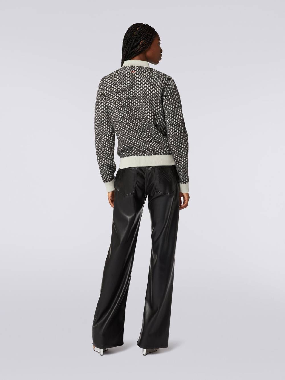 Missoni Bomber in cotone e nylon con zip Fino al 50% di sconto