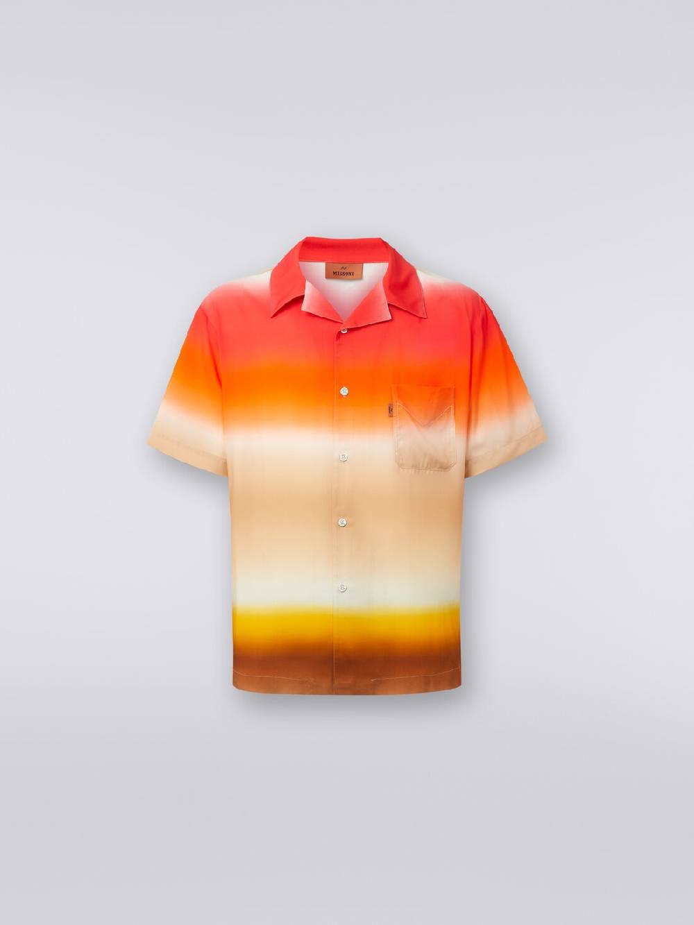 Missoni Camicia a maniche corte in viscosa dégradé Only for today