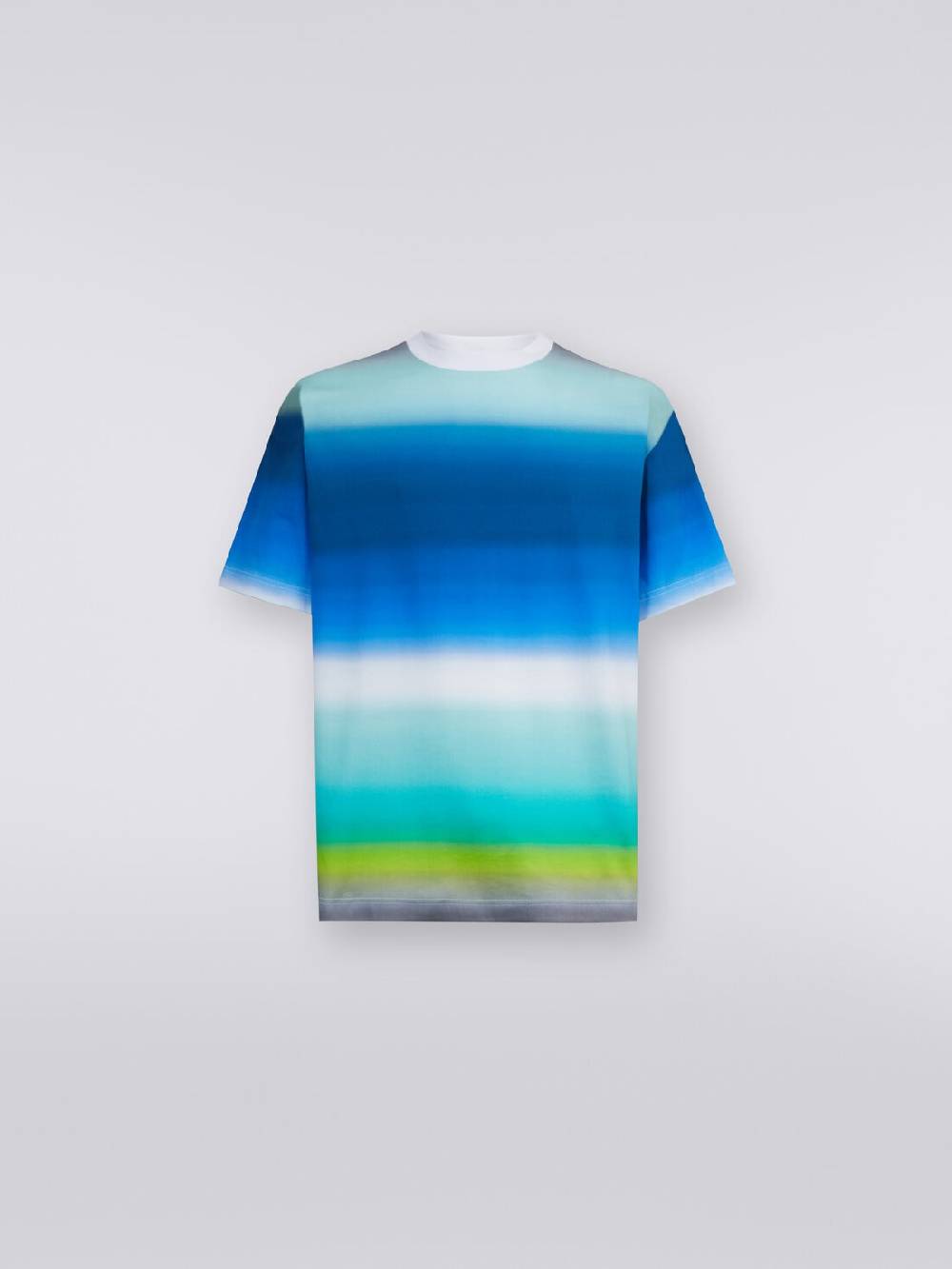 Missoni T-shirt oversize in cotone con stampa dégradé Sostegno trimestrale