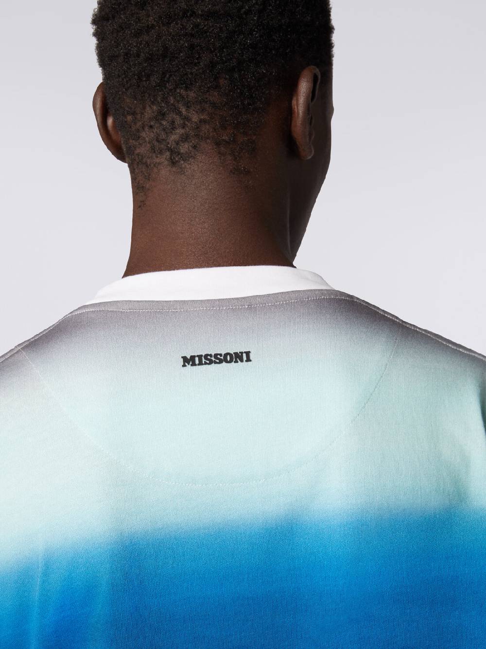 Missoni T-shirt oversize in cotone con stampa dégradé Sostegno trimestrale