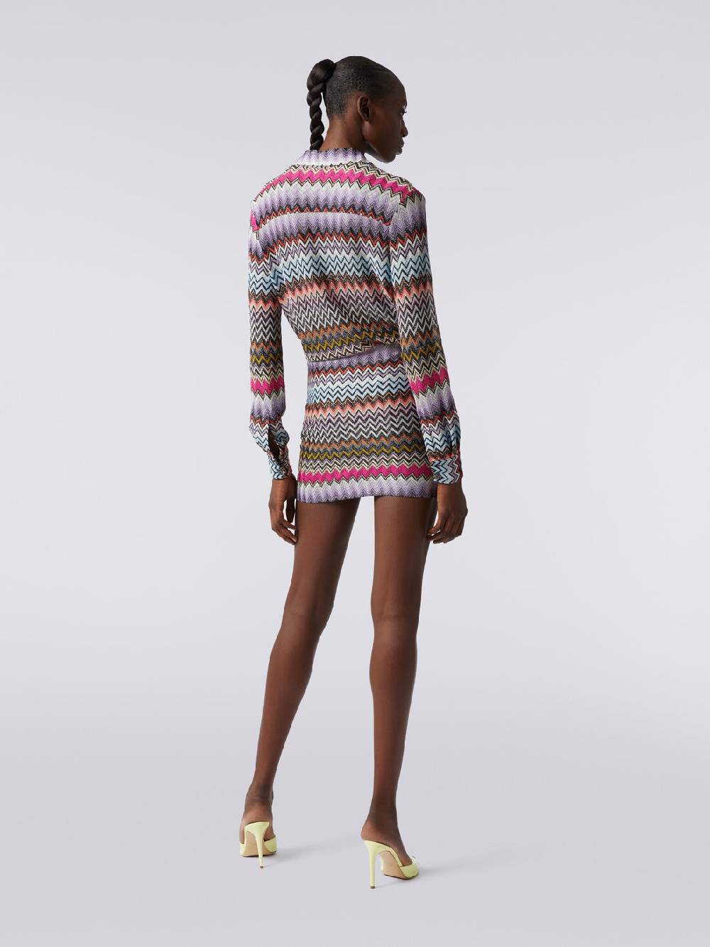 Missoni Minigonna in viscosa zig zag con lurex Trasporto libero internazionale