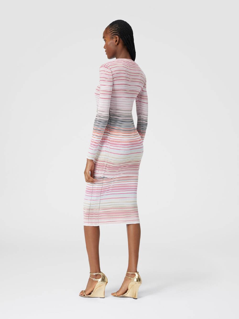 Missoni Cardigan in cotone e viscosa a righe 50% di sconto per tempo limitato