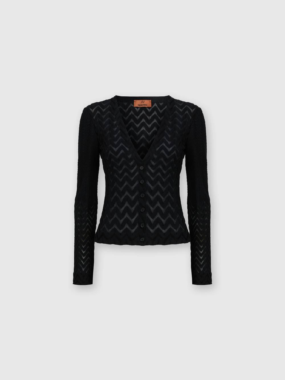 Missoni Cardigan chevron effetto vedo non vedo Negozi Online