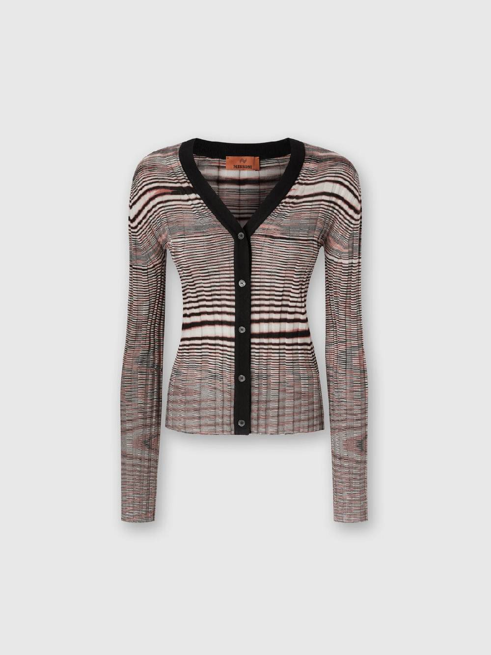 Missoni Cardigan a costine in cashmere e seta fiammata Affare Del Giorno
