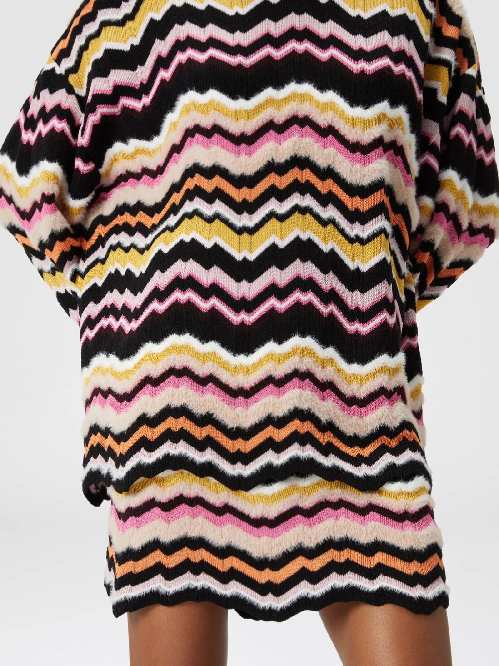 Missoni Minigonna con motivo greca zig zag Saldi