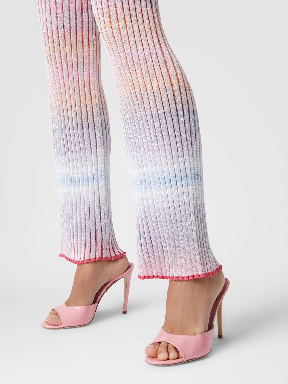 Missoni Pantaloni dritti in viscosa a coste Saldi Di Fabbrica