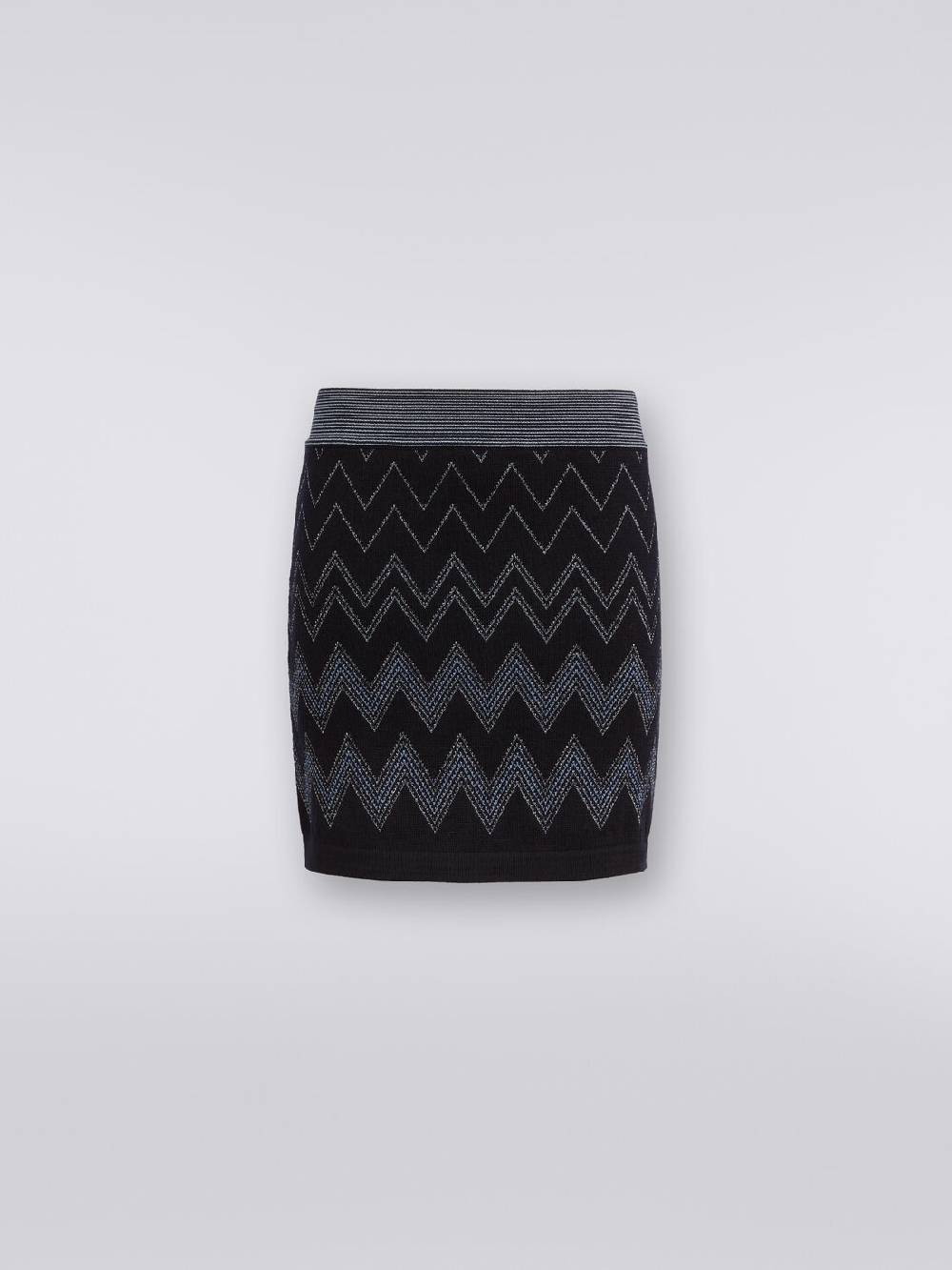 Missoni Minigonna in lana e viscosa zig zag con lurex Enormi risparmi