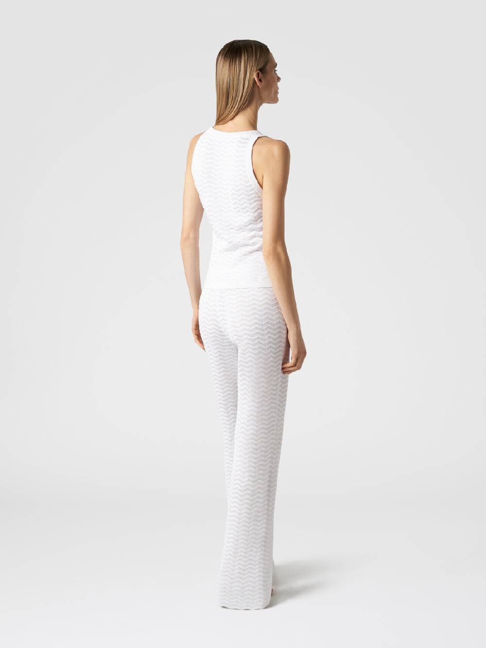 Missoni Pantaloni in maglia zig zag Offerta settimanale