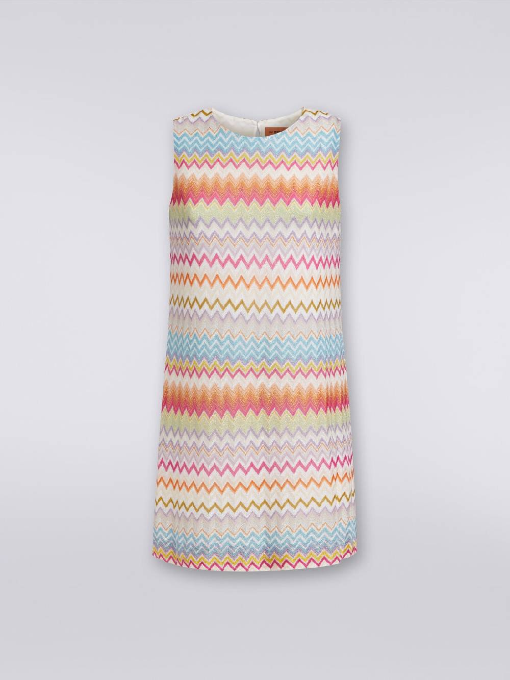 Missoni Abito a sacchetto in viscosa zig zag con lurex Ultimi tre giorni