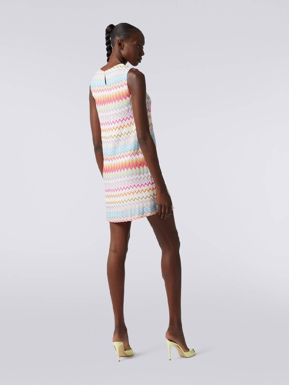 Missoni Abito a sacchetto in viscosa zig zag con lurex Ultimi tre giorni