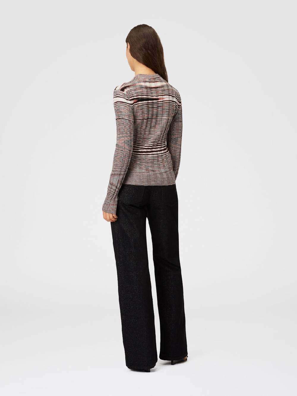 Missoni Maglia girocollo in cashmere e seta fiammata Fino al 65% di sconto