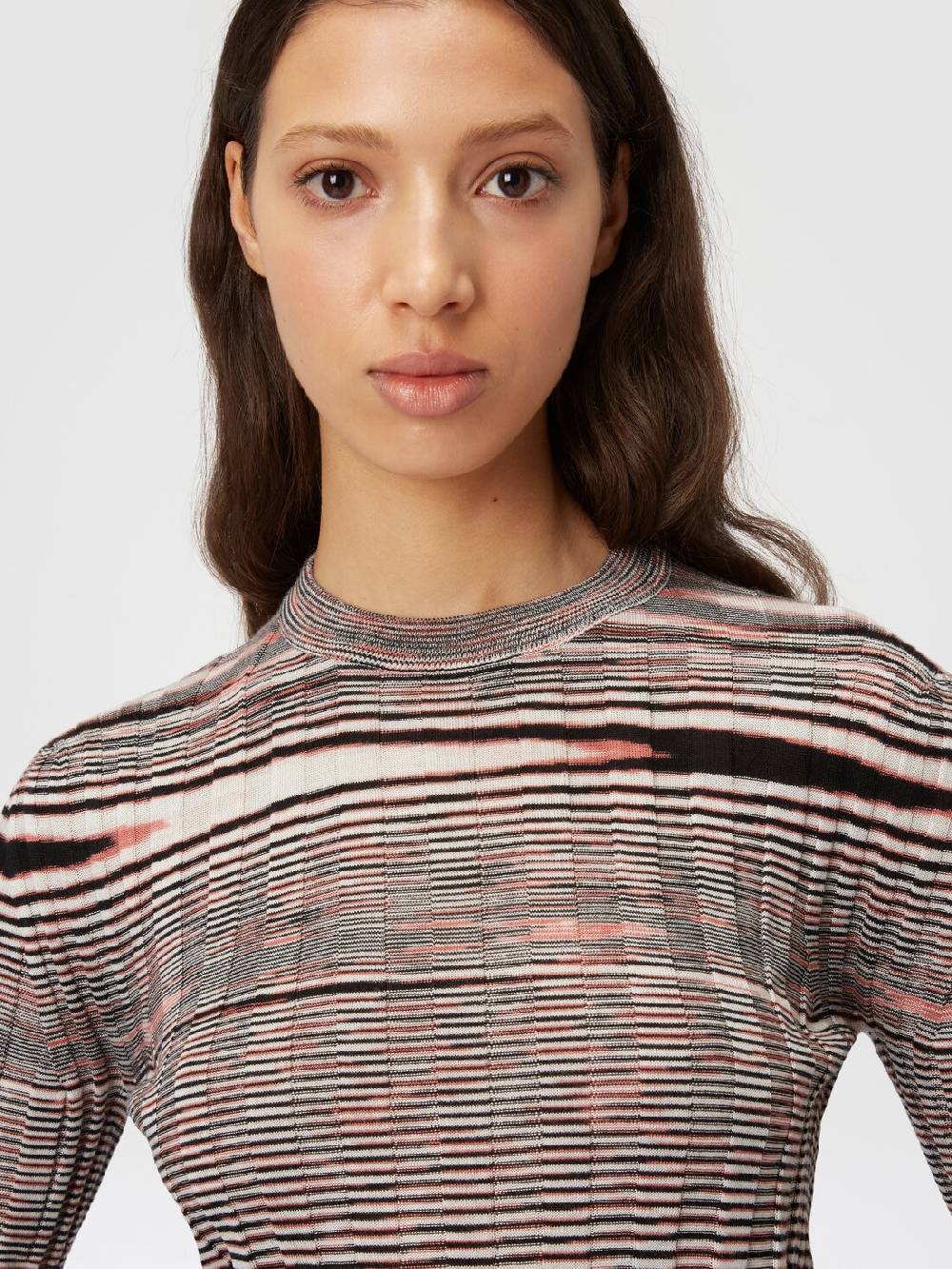 Missoni Maglia girocollo in cashmere e seta fiammata Fino al 65% di sconto
